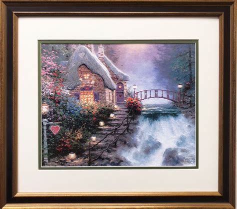 Thomas Kinkade Sweetheart Cottage Ii Marlin Art 8221