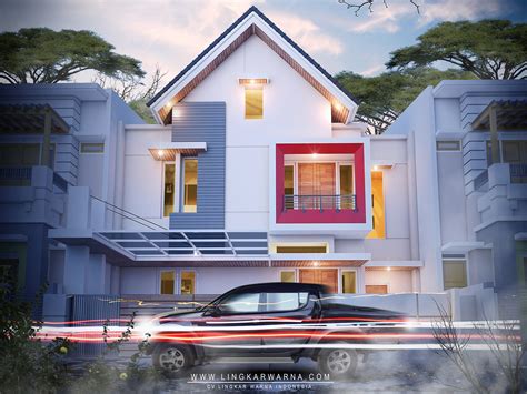 Banyak yang tak menyangka, ada rumah yang nyeleneh dan bikin tepuk jidat. LINGKAR WARNA: Desain warna rumah modern minimalis dua ...