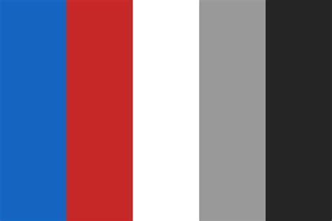 If sunlight were green instead of white? Red white blue Color Palette