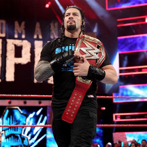 Professional Wrestler Roman Reigns Gives Up His Universal