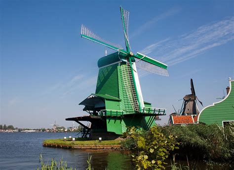 The Windmills Of The Zaanse Schans