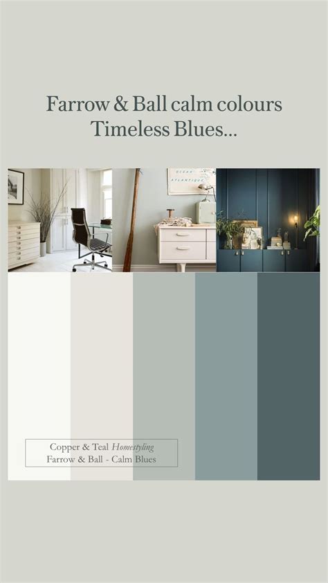 Farrow And Ball Calm Colours An Immersive Guide By Copper And Teal