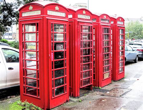 British Phone Booths Photograph By Phyllis Taylor Pixels