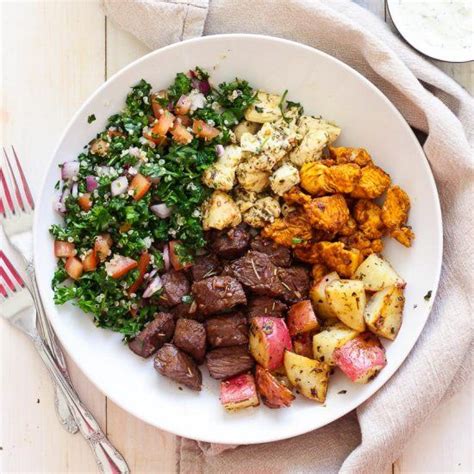 Find healthy, delicious make ahead dinner recipes, from the food and nutrition experts at eatingwell. These Mediterranean Mixed Grill Bowls are the perfect make-ahead meal for easy entertaining ...