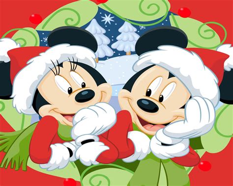 44 Minnie Mouse Christmas Wallpaper Wallpapersafari