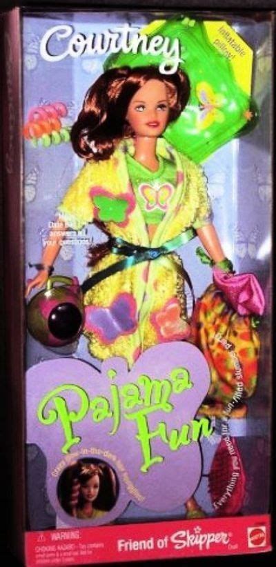 1999 pajama fun courtney barbie girl barbie world barbie