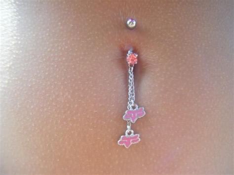 Fox Racing Belly Button Rings Belly Button Rings 3 Belly Piercing Jewelry Belly Jewelry Cute