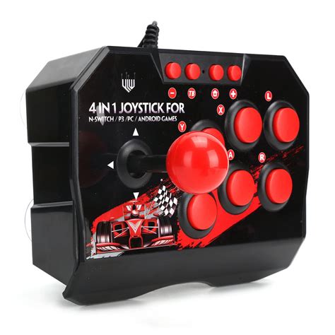 Buy Arcade Joystick Black Red Arcade Fight Stick Switchpcps3