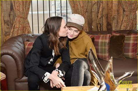 Actress ellen page announced that she got married to girlfriend emma portner with a series of instagram photos. Ellen Page Gives Girlfriend Emma Portner a Kiss at TIFF ...