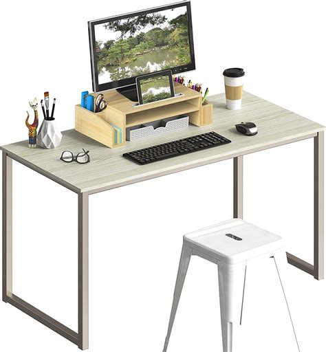 Buy Shw Home Office 48 Inch Computer Desk Maple Online At Lowest Price