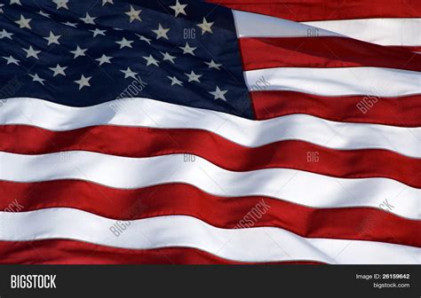 Rippled Us Flag Stock Photo And Stock Images Bigstock