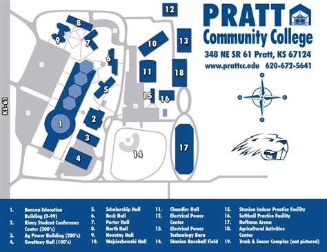 Campus Map Pratt Community College