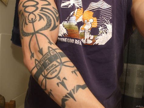 Татуировка Шрама из Стального Алхимика
