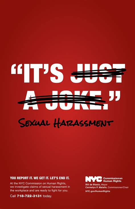Sexual Harassment At Work Nyc Human Rights
