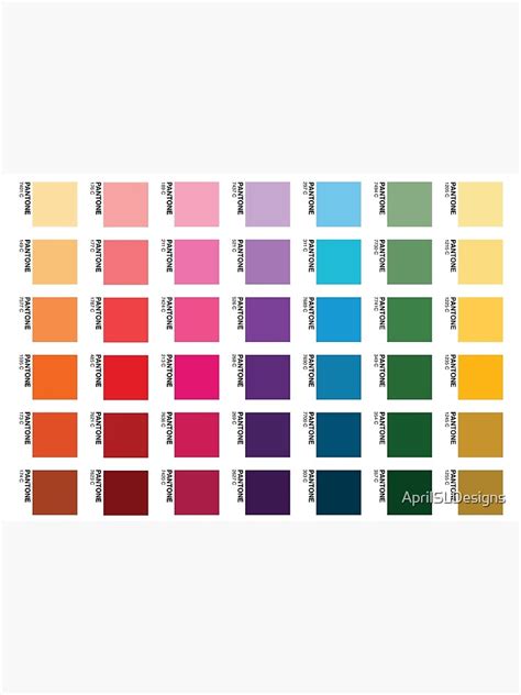 Shades Of Pantone Colors Bath Mat For Sale By Aprilsldesigns Redbubble