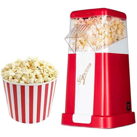 Machine De Pop Corn Air Chaud Air Huile Popcorn Popper Sauvette