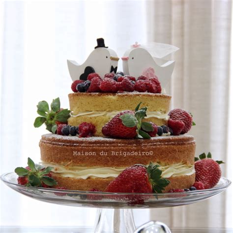 Bolo Naked Cake Frutas Elo7 Produtos Especiais