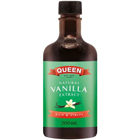 Queen Natural Vanilla Extract 200ml Woolworths