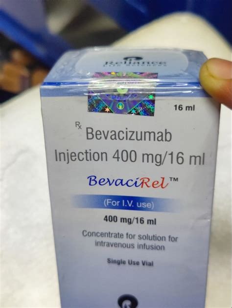 Bevacirel 400mg Bevacizumab Injection Reliance Life Sciences 100 Mg