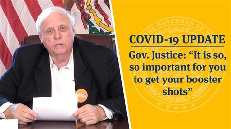 Covid 19 Update Gov Justice “it Is So So Important For You To Get