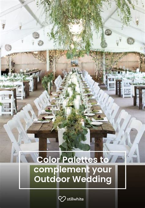 Color Palettes To Complement Your Outdoor Wedding Stillwhite Blog