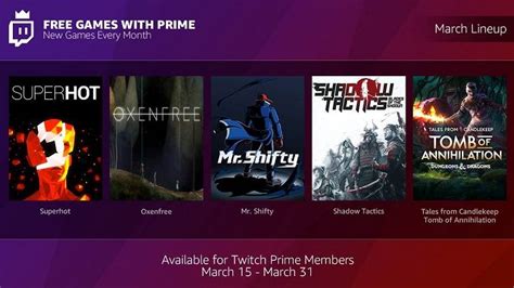 Twitch Prime Subscribers Now Get Free Pc Titles Every Month Attack Of