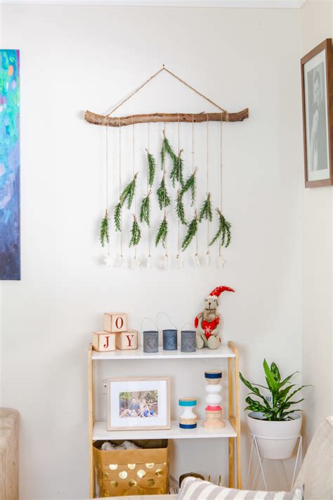 Diy Boho Christmas Tree Wall Hanging — The Whimsical Wife Cook