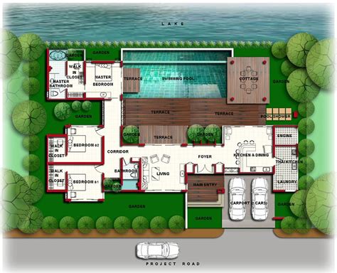 Luxury Mansion Floor Plans With Indoor Pools