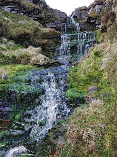 Photographs Of The Caerfanell Waterfalls Powys Wales Upper End Of