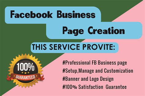 I Will Create Facebook Business Page Setup Optimize And Customize For