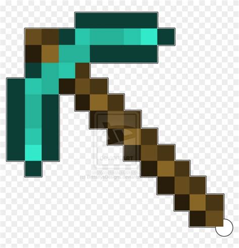 Minecraft Pickaxe Coloring Pages