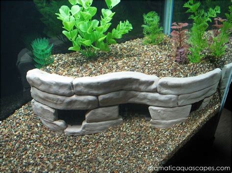 It's like having a snapshot into a tropical world and aquariums are actually really easy to maintain, here are some helpful tips to keep in mind when setting up your very own aquarium. DIY Aquarium Decore - Stone Terraces | Diy fish tank, Diy ...