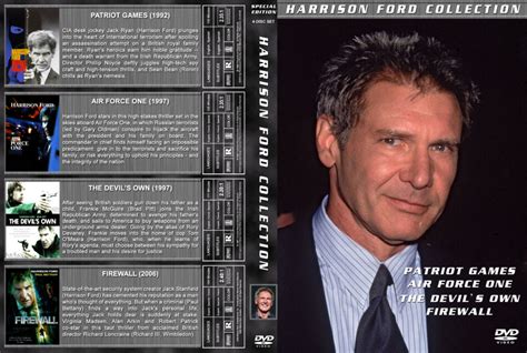 Harrison Ford Collection Dvd Cover R Custom