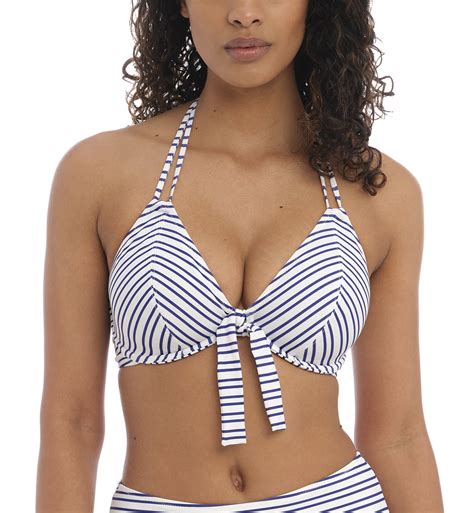 Freya New Shores Underwire Halter Bikini Top Dd Ink Walmart Com