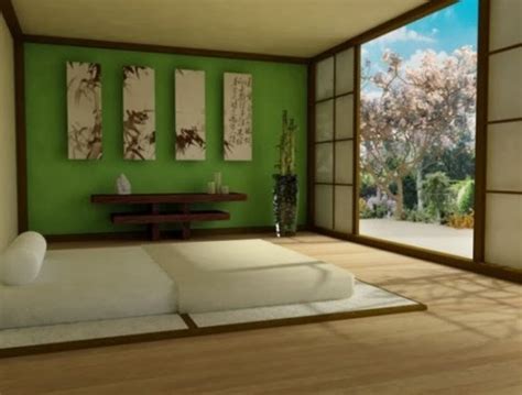 Desain interior kamar tidur jepang dengan bonsai. Desain kamar tidur ala jepang 2013 - Rumah Minimalis