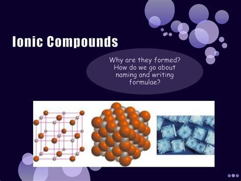 Ppt Ionic Compounds Powerpoint Presentation Free Download Id1931344