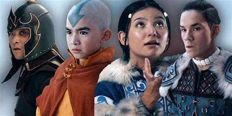Imágenes De The Last Airbender Aang Katara Sokka Y Zuko De Netflix