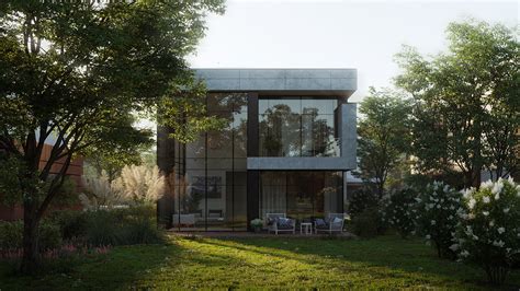 Modern Cottage Complex On Behance