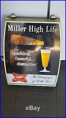 Very Rare Vintage Miller High Life Pouring Beer Neon Sign From The