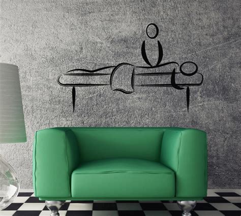 wall decal massage business windows decor spa best seller etsy
