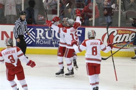 Mens Hockey No 4 Ohio State Sweeps No 13 Penn State In High Scoring Away Games The Lantern