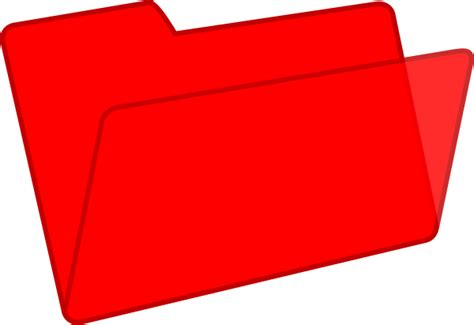 Red Folder Clip Art At Vector Clip Art Online Royalty Free