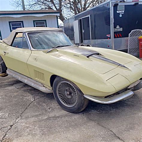 A 1967 Barn Find Corvette Recovered 1967 C2 Corvette Corvsport