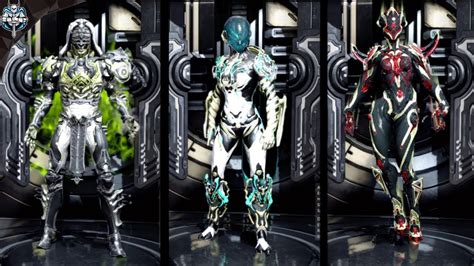 Warframe All Fashion Frame 4 Youtube