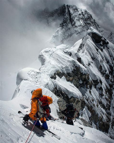 Skiing From The Summit Of Mt Everest Photo By Jimmy Chin Climbing