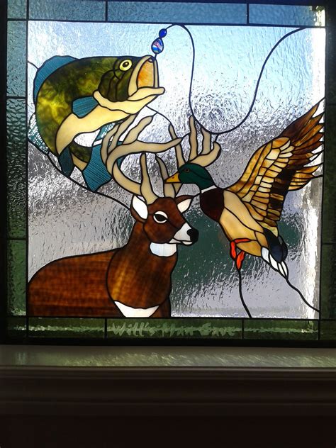 Wild Life Stained Glass Stained Glass Patterns Stained Glass Crafts Stained Glass Diy