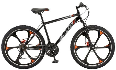Mongoose Mack Mag Wheel Mountain Bike 26 Inch Wheels 21 Speeds Mens