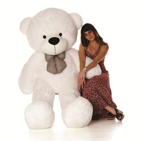 Buy Skylofts Giant 6 Feet Huge Teddy Bear Stuff Soft Toy 180cm Bear T White Online At Low