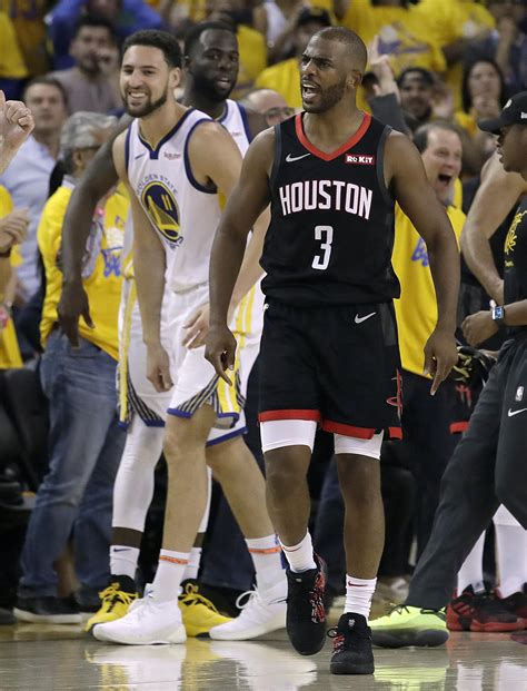 Christopher emmanuel paul is an american professional basketball player for the oklahoma city thunder of the national basketball association. Rockets' Chris Paul fined $35K for 'reckless' contact with ...