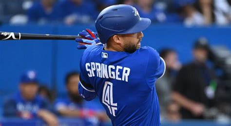 Blue Jays Springer Out Again Vs Rays Because Of Elbow Injury